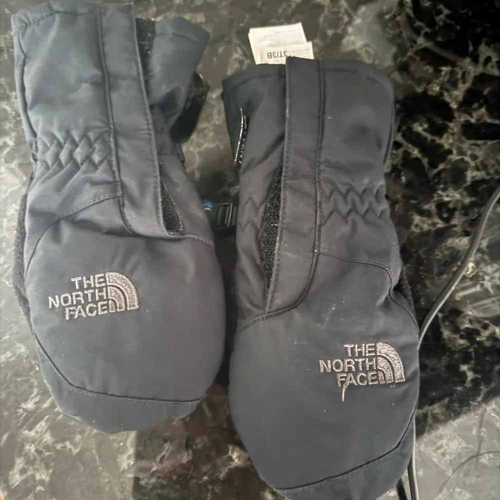 Black Winter Mittens
